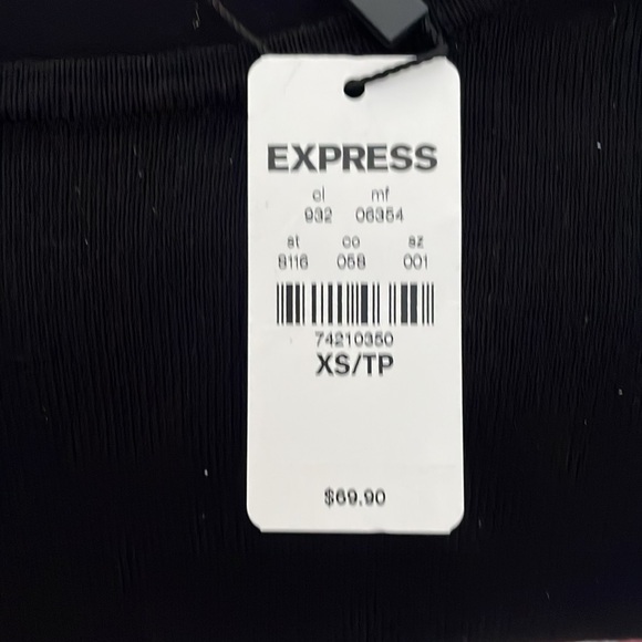 Express Green long sleeve dress - Picture 5 of 5